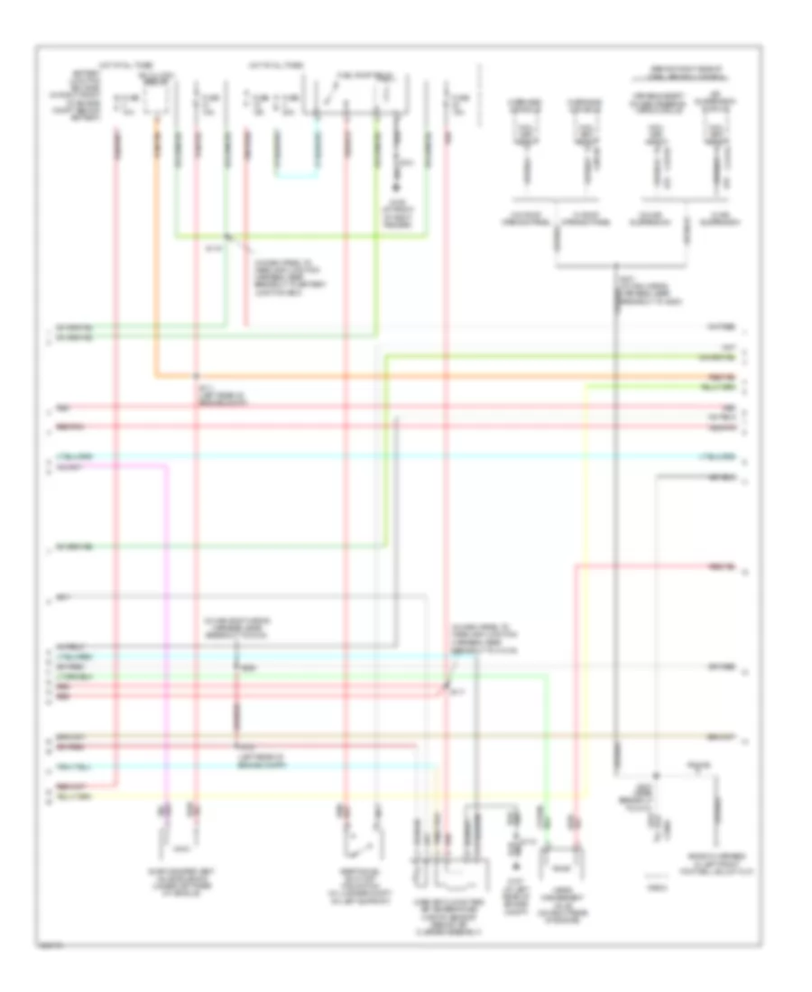 Engine Performance Wiring Diagram 2 of 5 for Mercury Grand Marquis GS 2006
