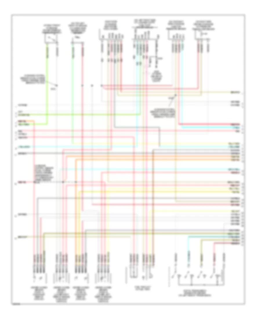 Engine Performance Wiring Diagram 3 of 5 for Mercury Grand Marquis GS 2006