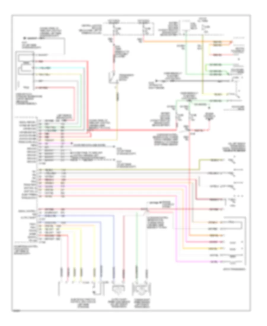 A T Wiring Diagram for Mercury Grand Marquis GS 2006