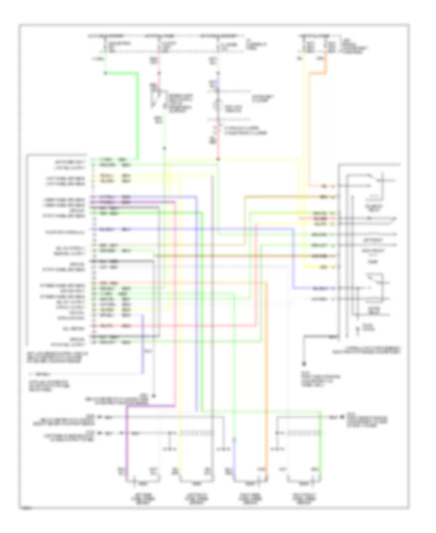 Anti lock Brake Wiring Diagrams for Mercury Villager Nautica 1995