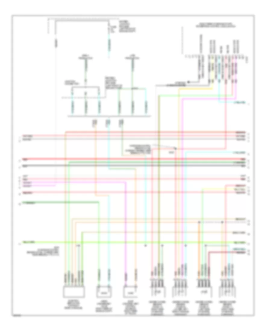 Engine Performance Wiring Diagram (3 of 6) for Mercury Montego 2006