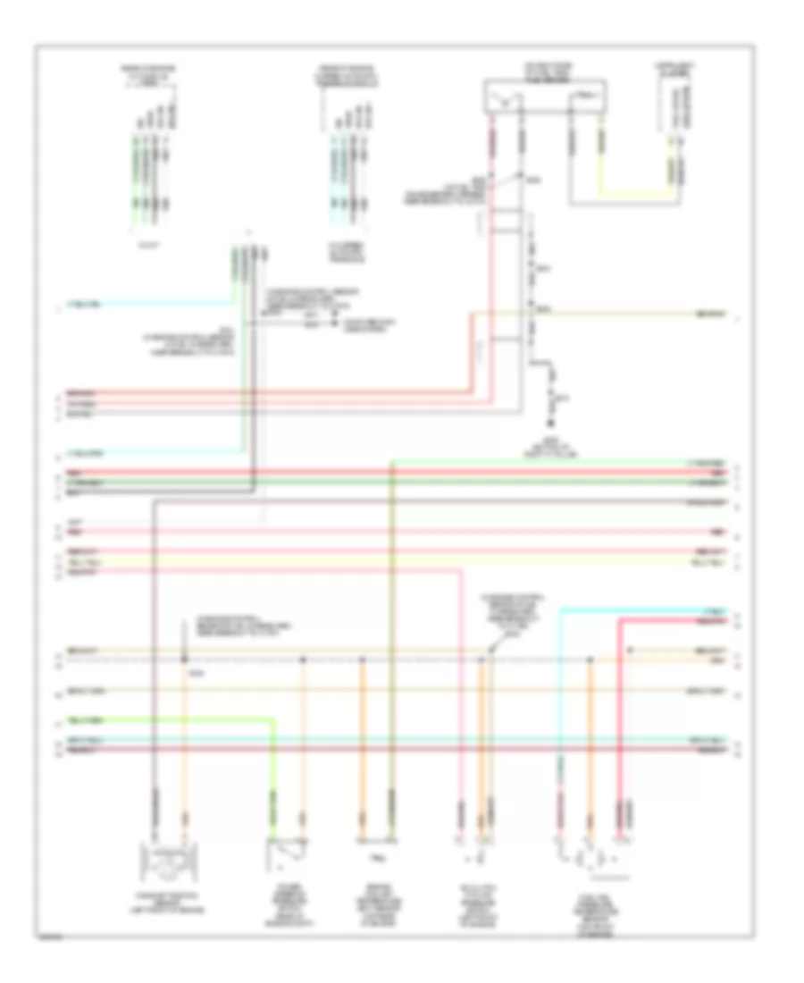 Engine Performance Wiring Diagram 4 of 6 for Mercury Montego 2006