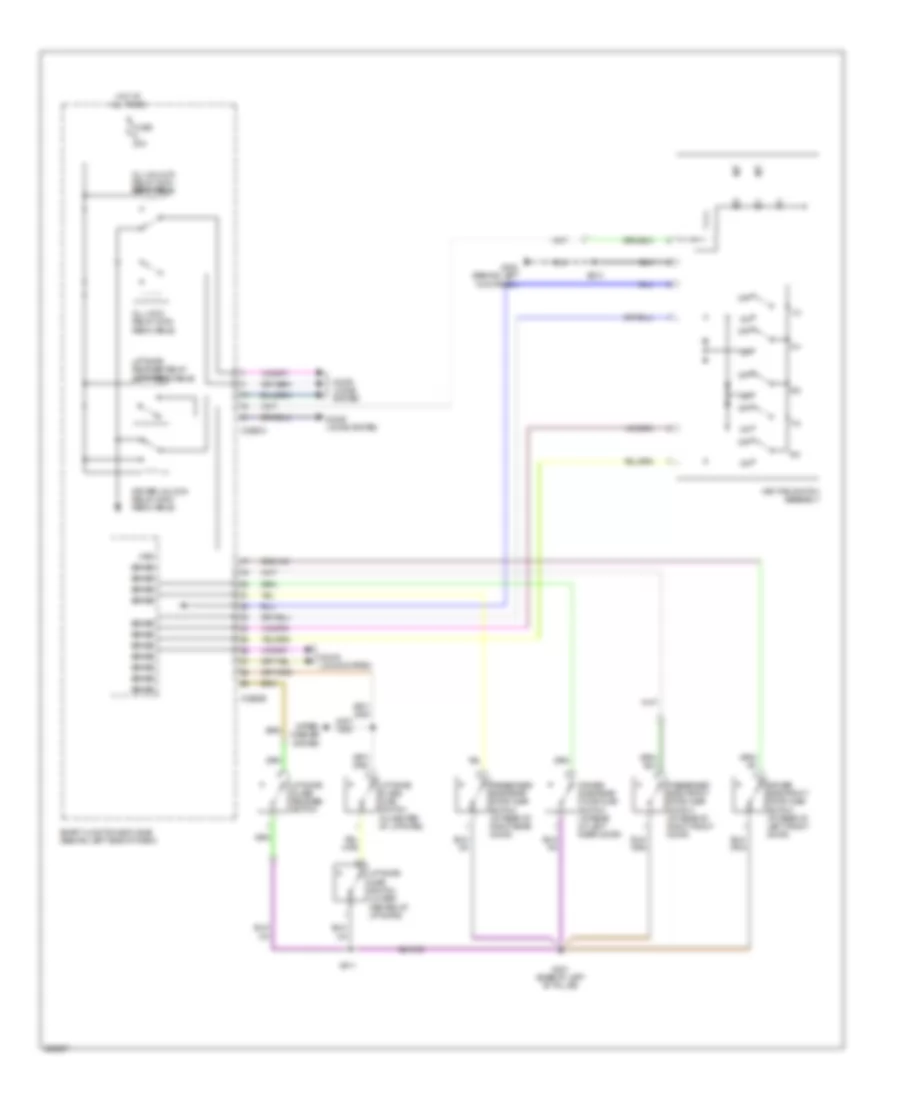 Forced Entry Wiring Diagram for Mercury Mountaineer 2006
