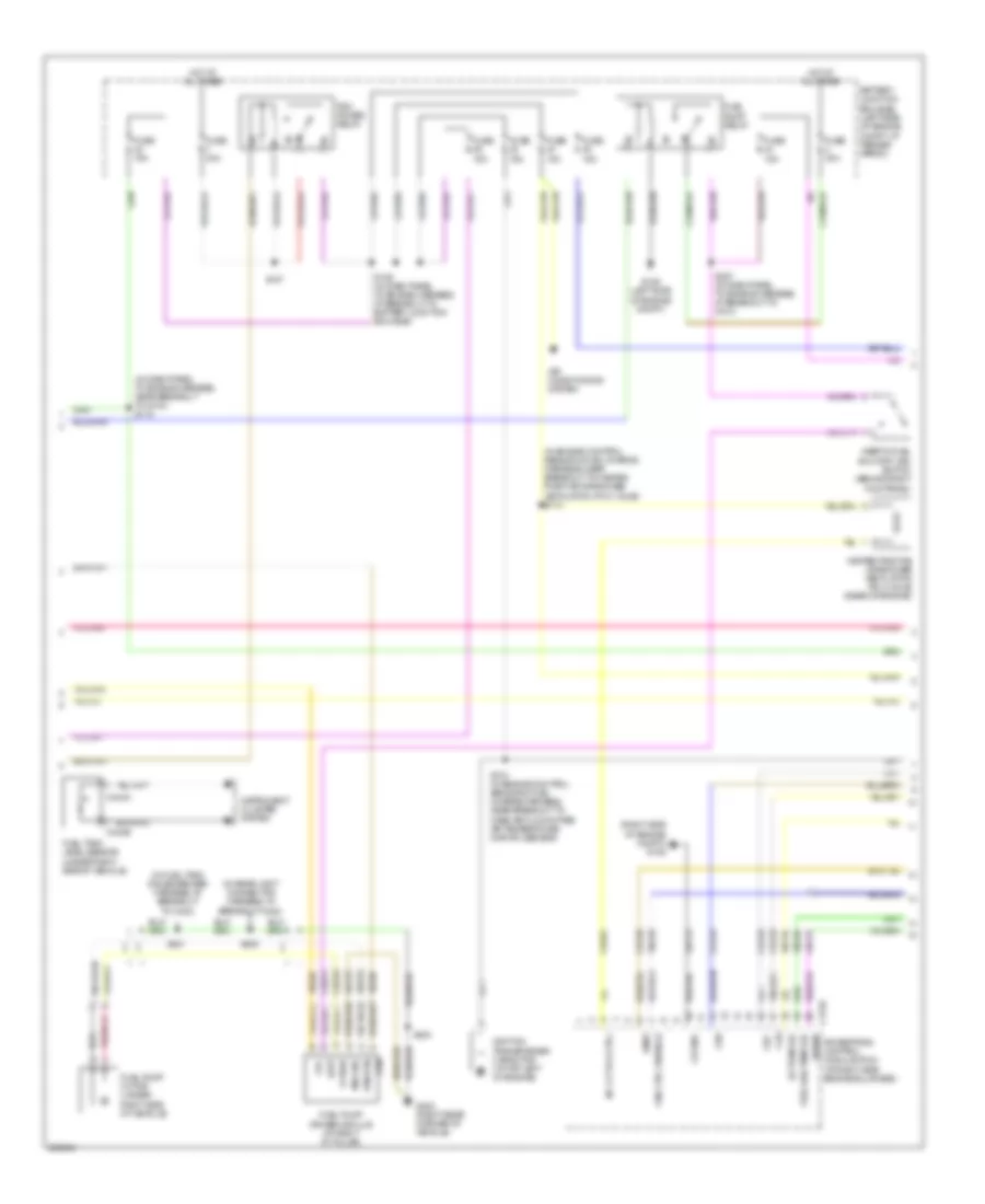 4.0L, Engine Performance Wiring Diagram (2 of 5) for Mercury Mountaineer 2006