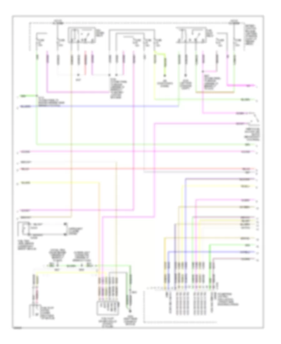 4.6L, Engine Performance Wiring Diagram (2 of 5) for Mercury Mountaineer 2006