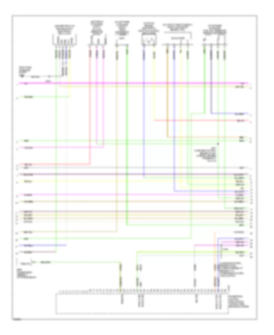 4.6L, Engine Performance Wiring Diagram (3 of 5) for Mercury Mountaineer 2006