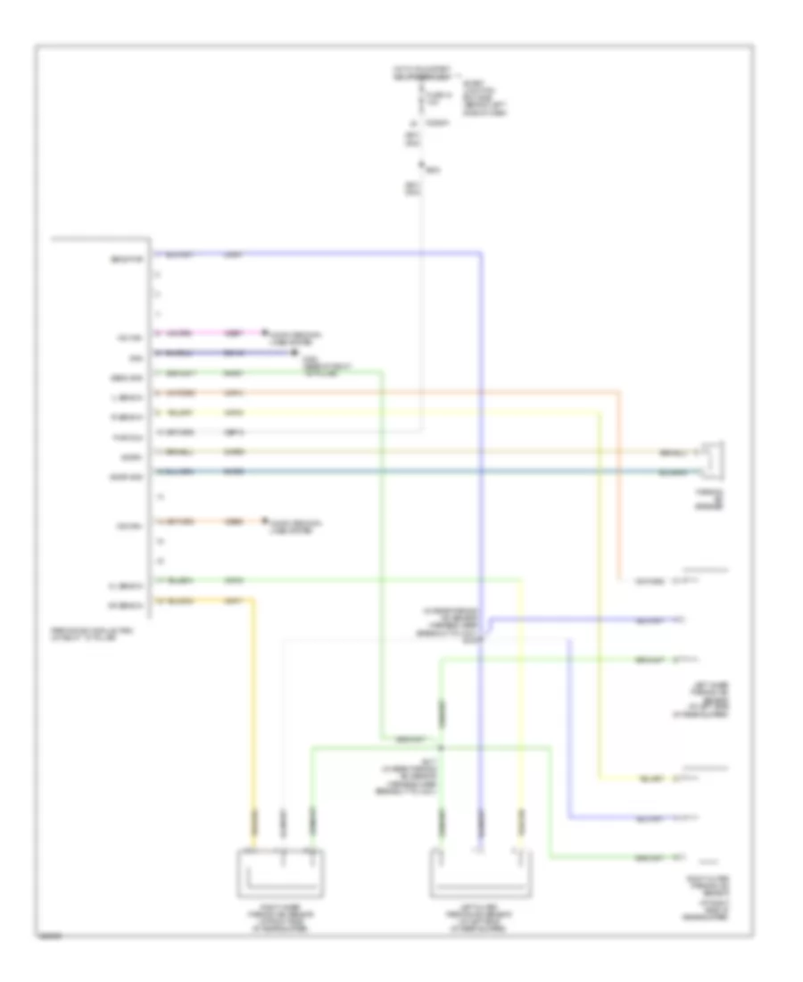 Parking Assistant Wiring Diagram for Mercury Mountaineer 2006
