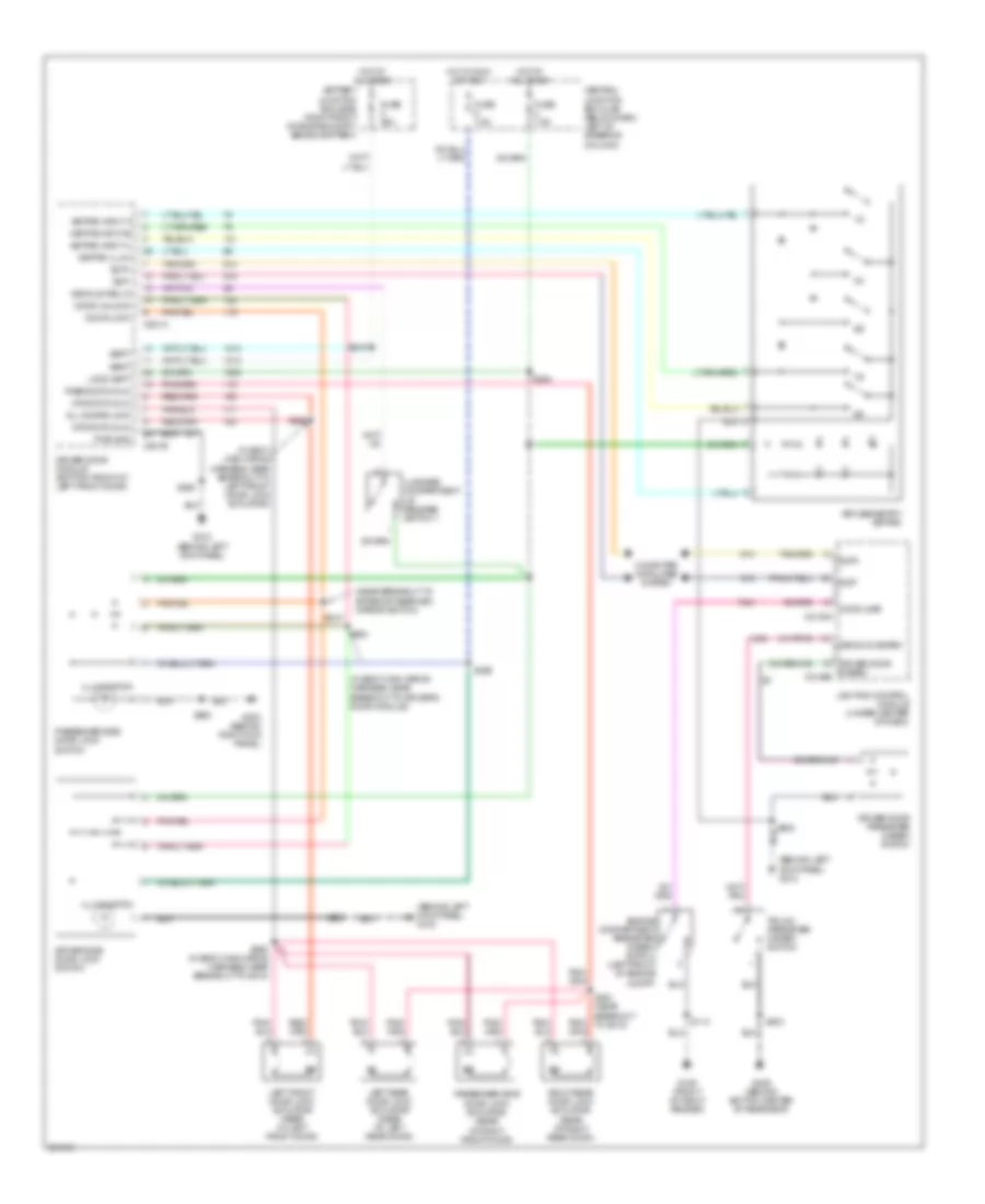 Forced Entry Wiring Diagram for Mercury Grand Marquis GS 2007