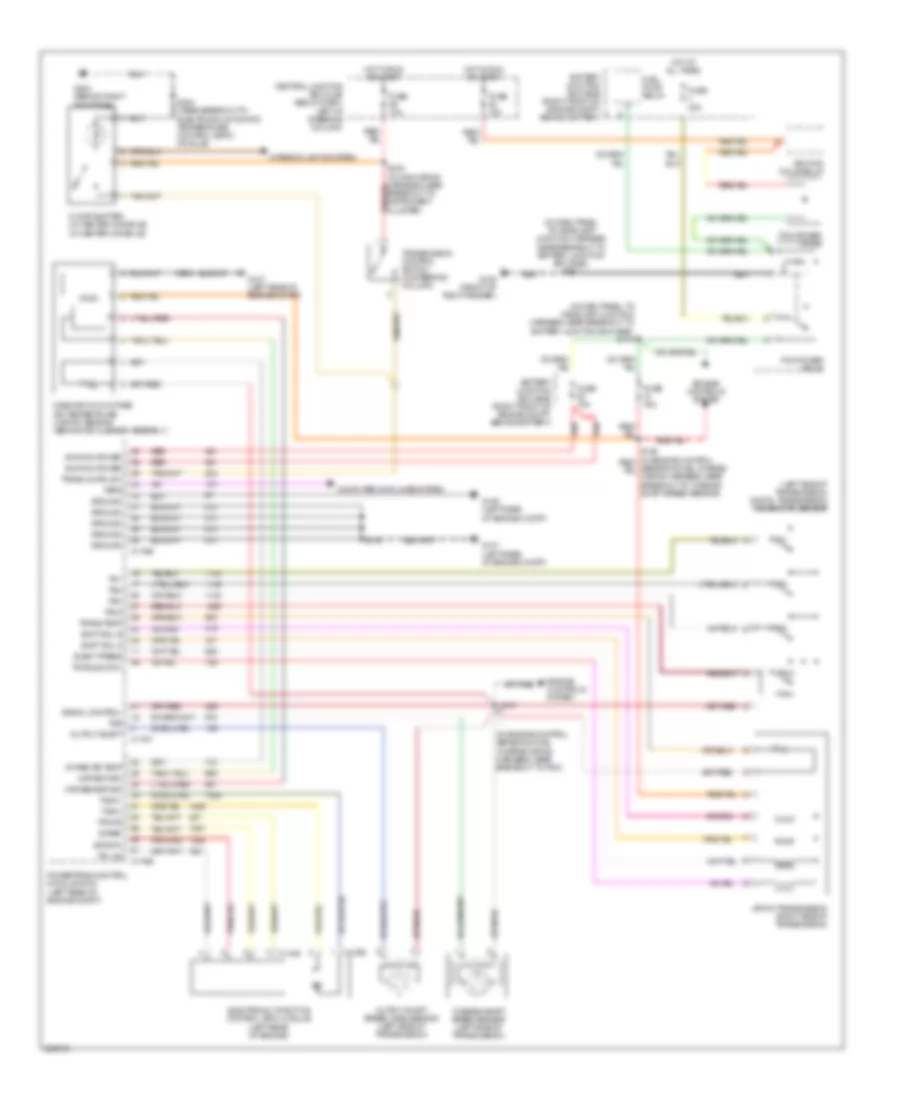 A T Wiring Diagram for Mercury Grand Marquis GS 2007