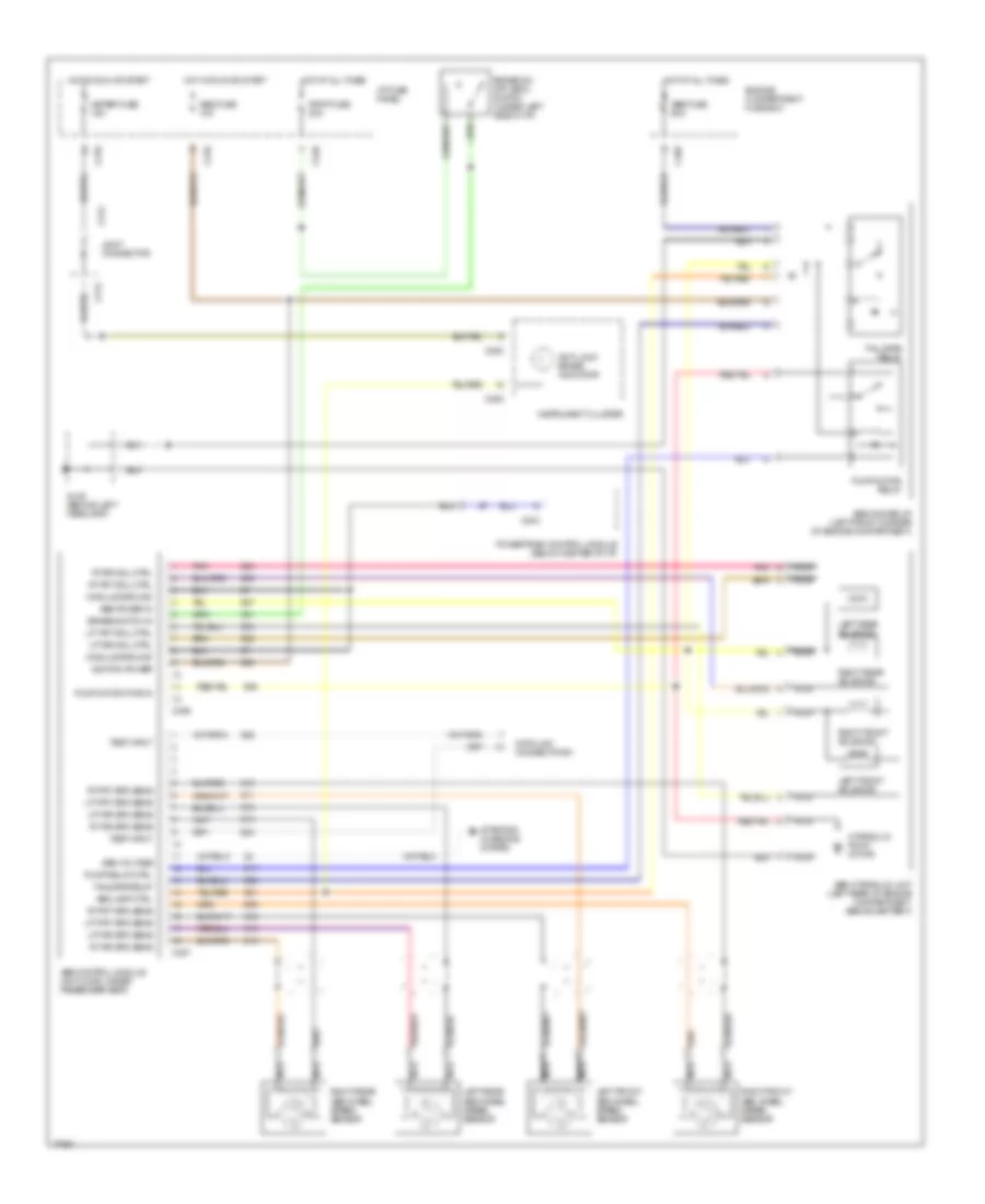 1 8L Anti lock Brake Wiring Diagrams for Mercury Tracer 1996