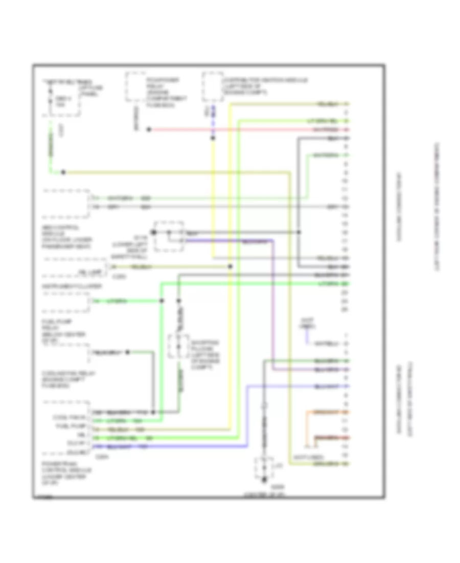 1 8L Computer Data Lines for Mercury Tracer 1996