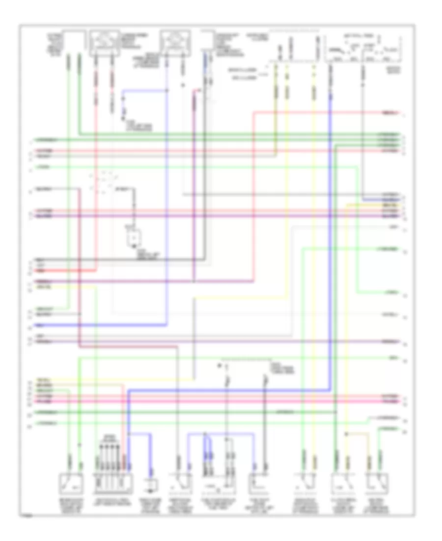 1 9L Engine Performance Wiring Diagrams 2 of 3 for Mercury Tracer 1996