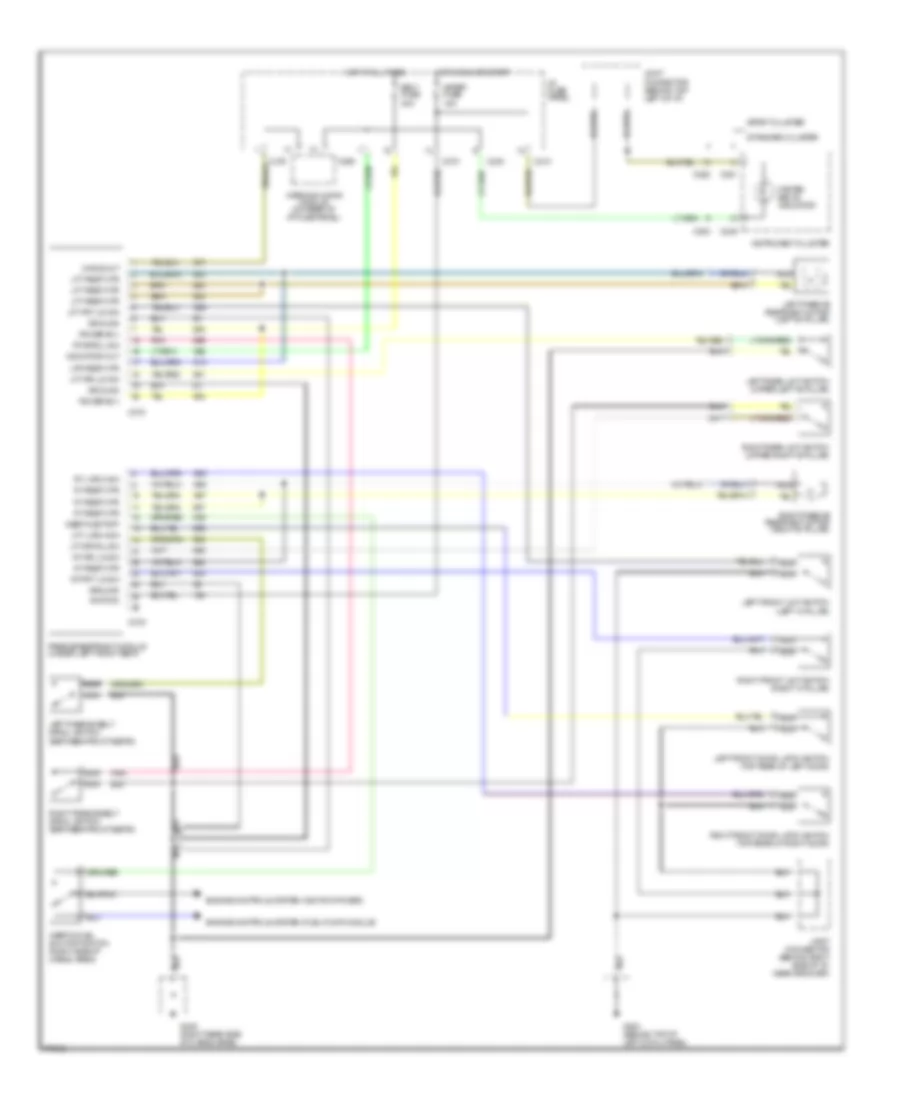 Passive Restraint Wiring Diagram for Mercury Tracer 1996