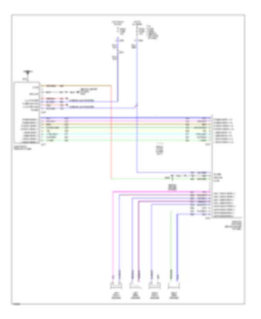 Premium Sound Radio Wiring Diagram for Mercury Tracer 1996