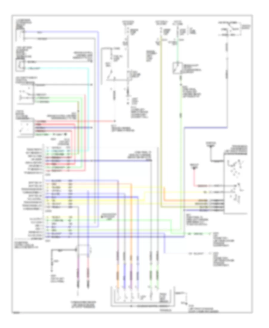 1 8L Transmission Wiring Diagram for Mercury Tracer 1996