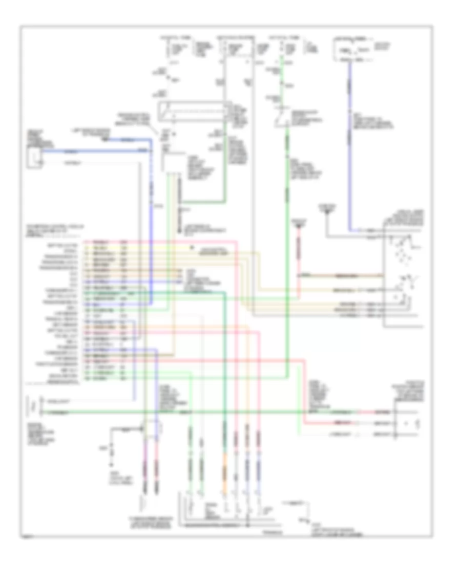 1 9L Transmission Wiring Diagram for Mercury Tracer 1996