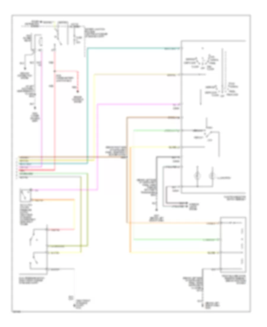 3.0L, Manual AC Wiring Diagram (2 of 2) for Mercury Mariner 2007