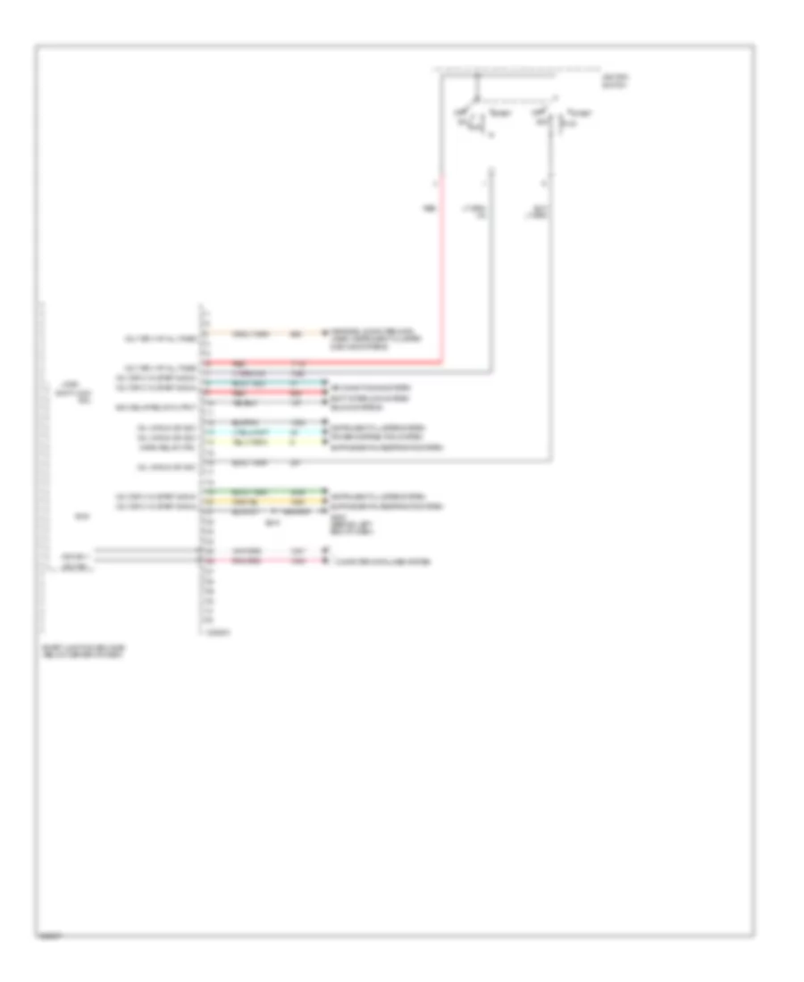 Body Control Modules Wiring Diagram Hybrid 1 of 3 for Mercury Mariner 2007