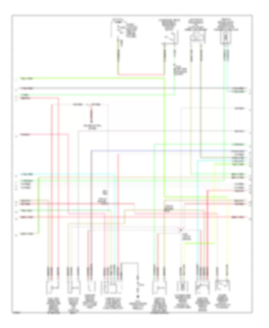 2 3L Engine Performance Wiring Diagram Except Hybrid 2 of 5 for Mercury Mariner 2007