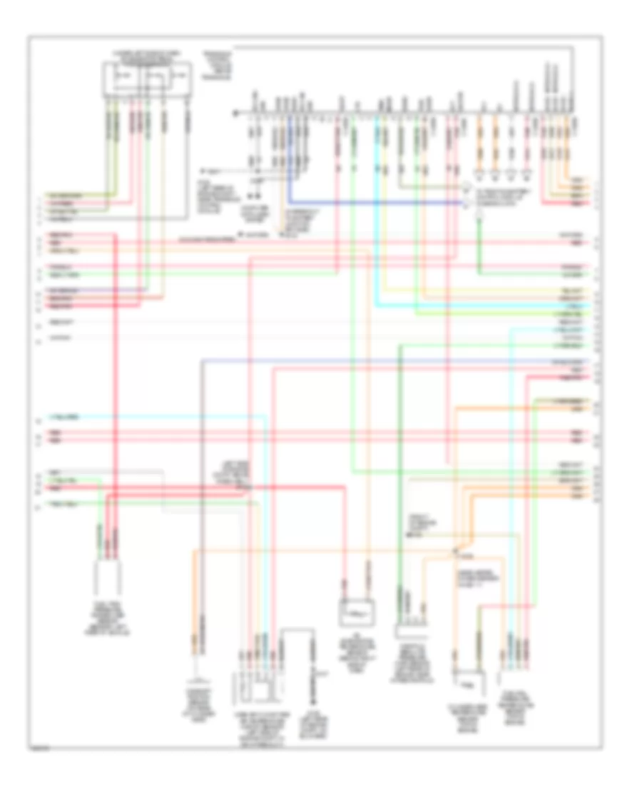 2 3L Engine Performance Wiring Diagram Hybrid 2 of 6 for Mercury Mariner 2007