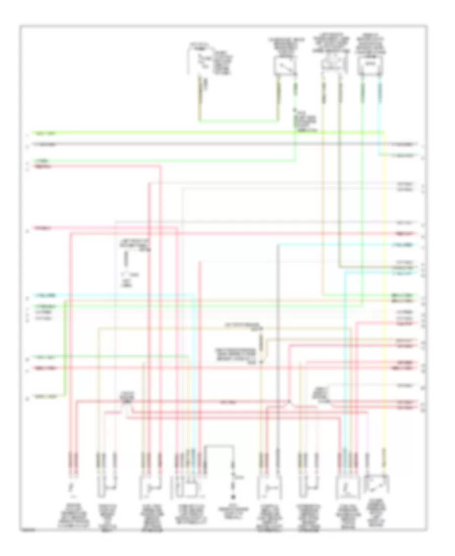 3 0L Engine Performance Wiring Diagram 2 of 5 for Mercury Mariner 2007