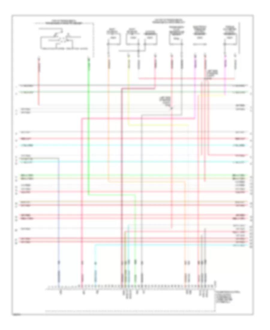 3 0L Engine Performance Wiring Diagram 3 of 5 for Mercury Mariner 2007