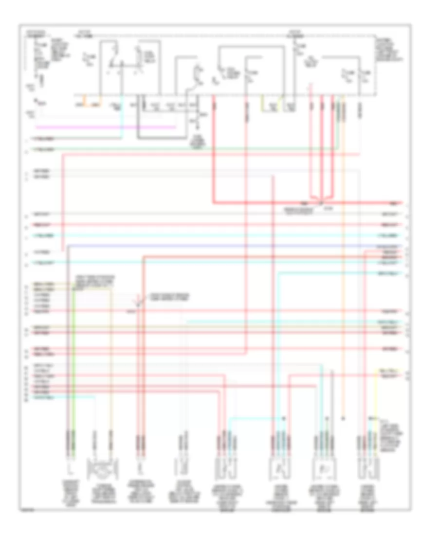 3 0L Engine Performance Wiring Diagram 4 of 5 for Mercury Mariner 2007