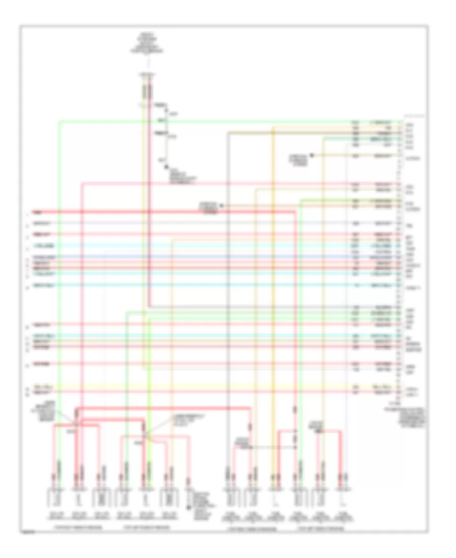 3 0L Engine Performance Wiring Diagram 5 of 5 for Mercury Mariner 2007