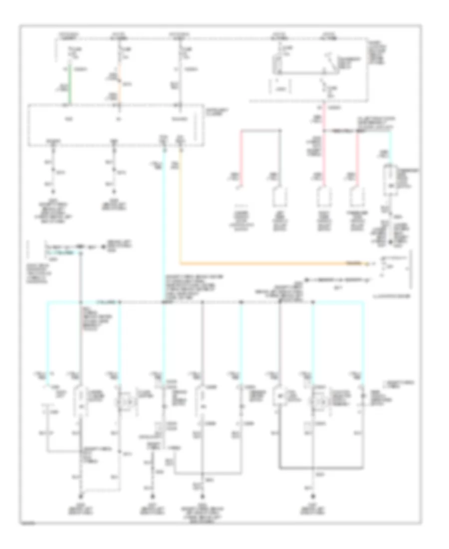 Instrument Illumination Wiring Diagram for Mercury Mariner 2007