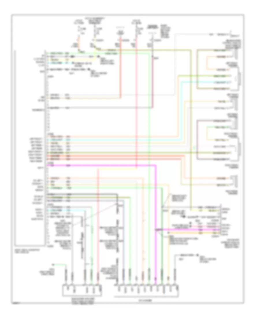 Navigation Wiring Diagram Hybrid for Mercury Mariner 2007