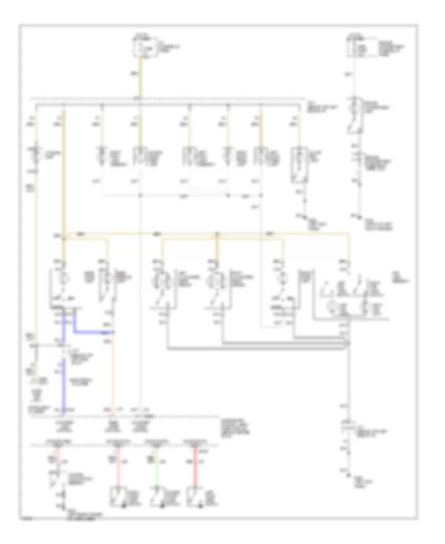 Courtesy Lamps Wiring Diagram for Mercury Villager GS 1996