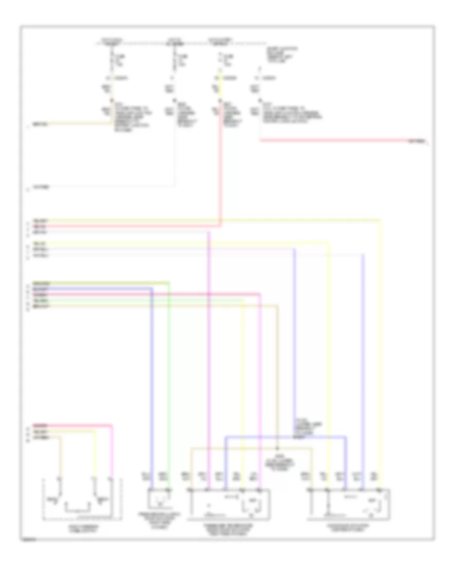 Automatic AC Wiring Diagram (2 of 3) for Mercury Milan 2007