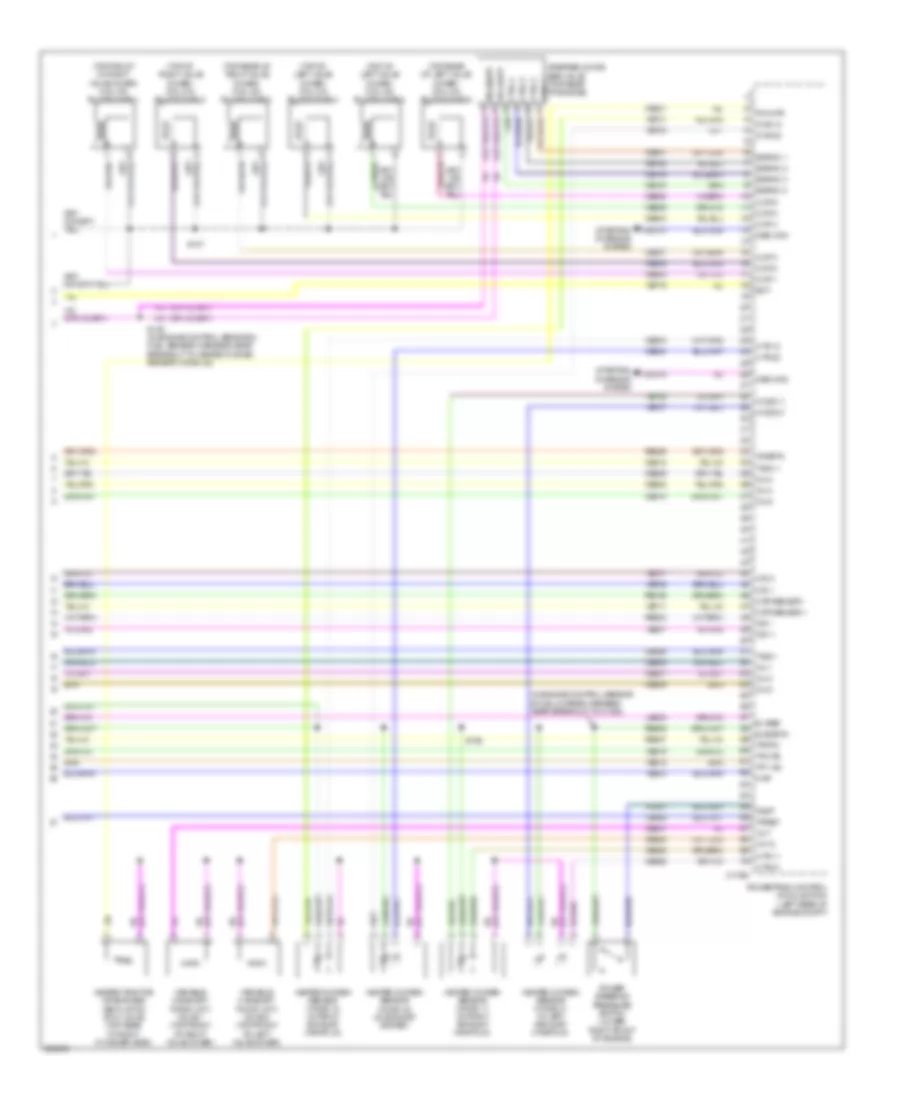 3.0L, Engine Performance Wiring Diagram (4 of 4) for Mercury Milan 2007