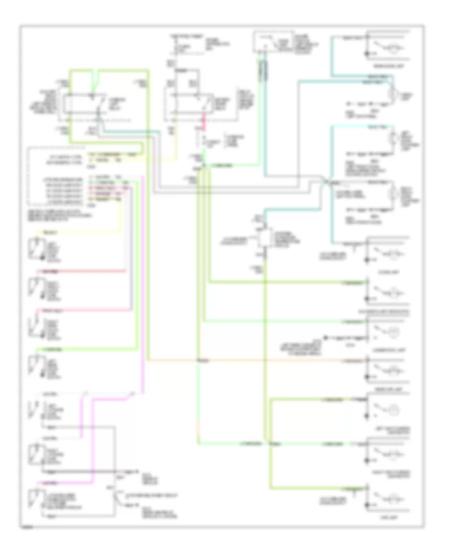 Courtesy Lamps Wiring Diagram for Mercury Mountaineer 1997
