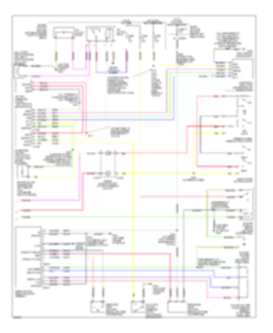Automatic AC Wiring Diagram (2 of 2) for Mercury Mountaineer 2007