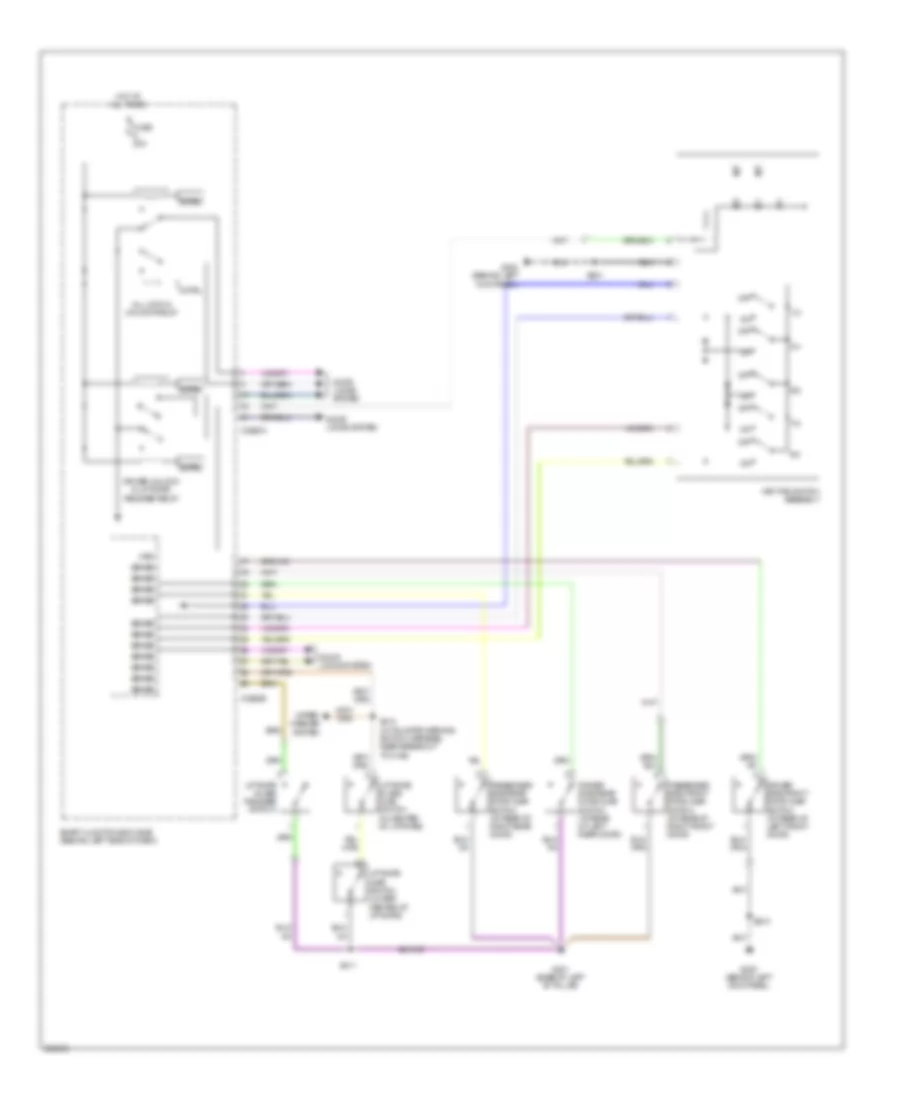 Forced Entry Wiring Diagram for Mercury Mountaineer 2007