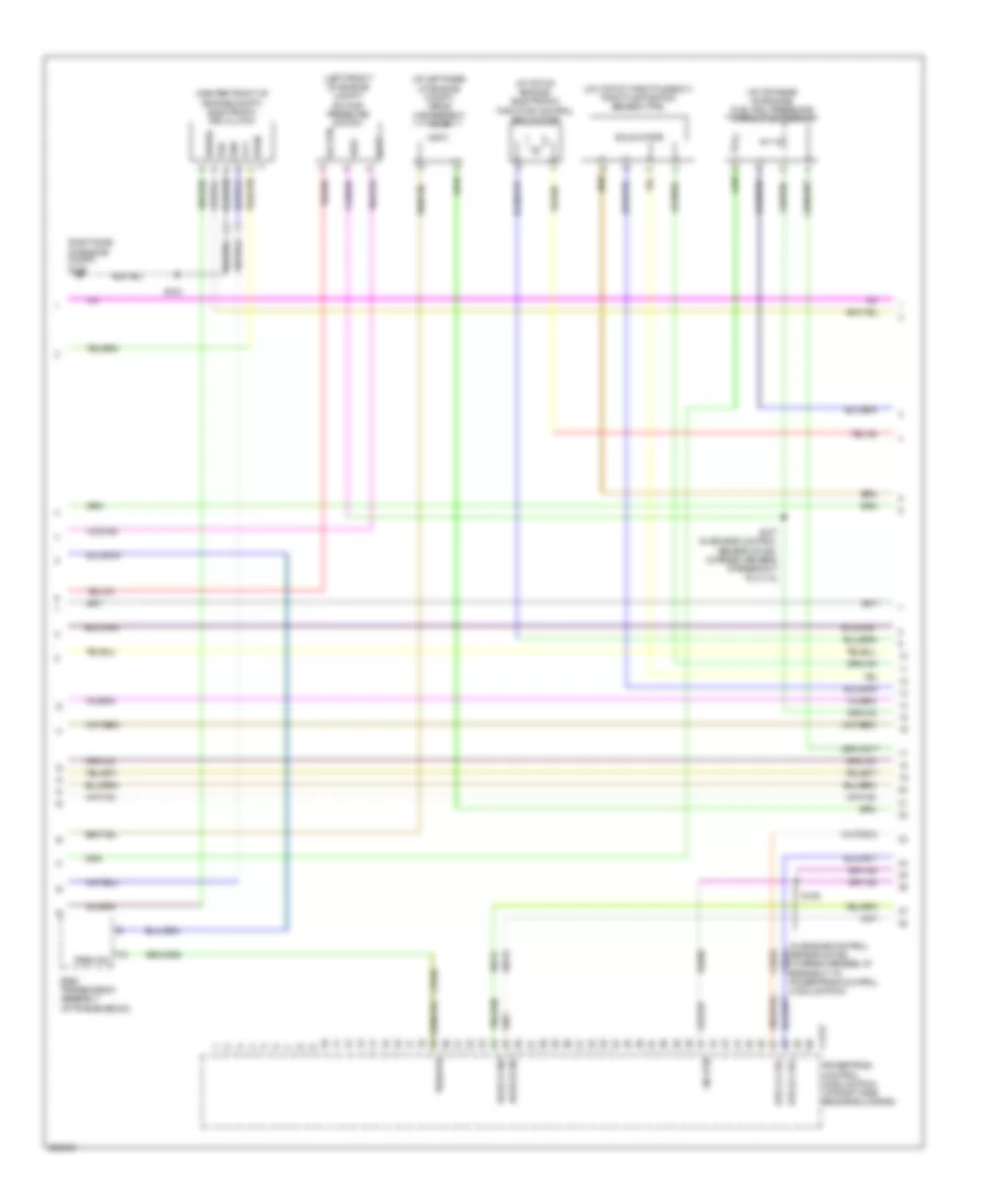 4.6L, Engine Performance Wiring Diagram (3 of 5) for Mercury Mountaineer 2007