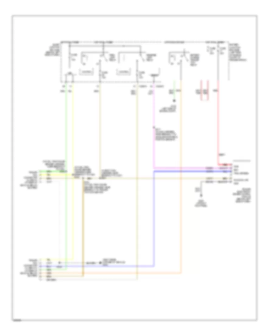 Trailer Tow Wiring Diagram, with Heavy Duty for Mercury Mountaineer 2007