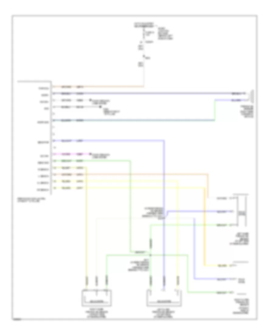 Parking Assistant Wiring Diagram for Mercury Mountaineer 2007