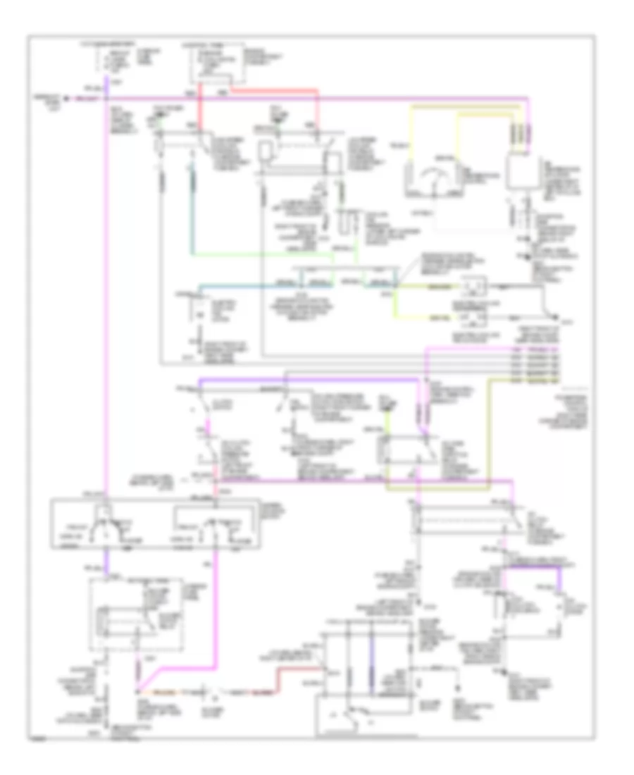 A C Wiring Diagram for Mercury Mystique LS 1997