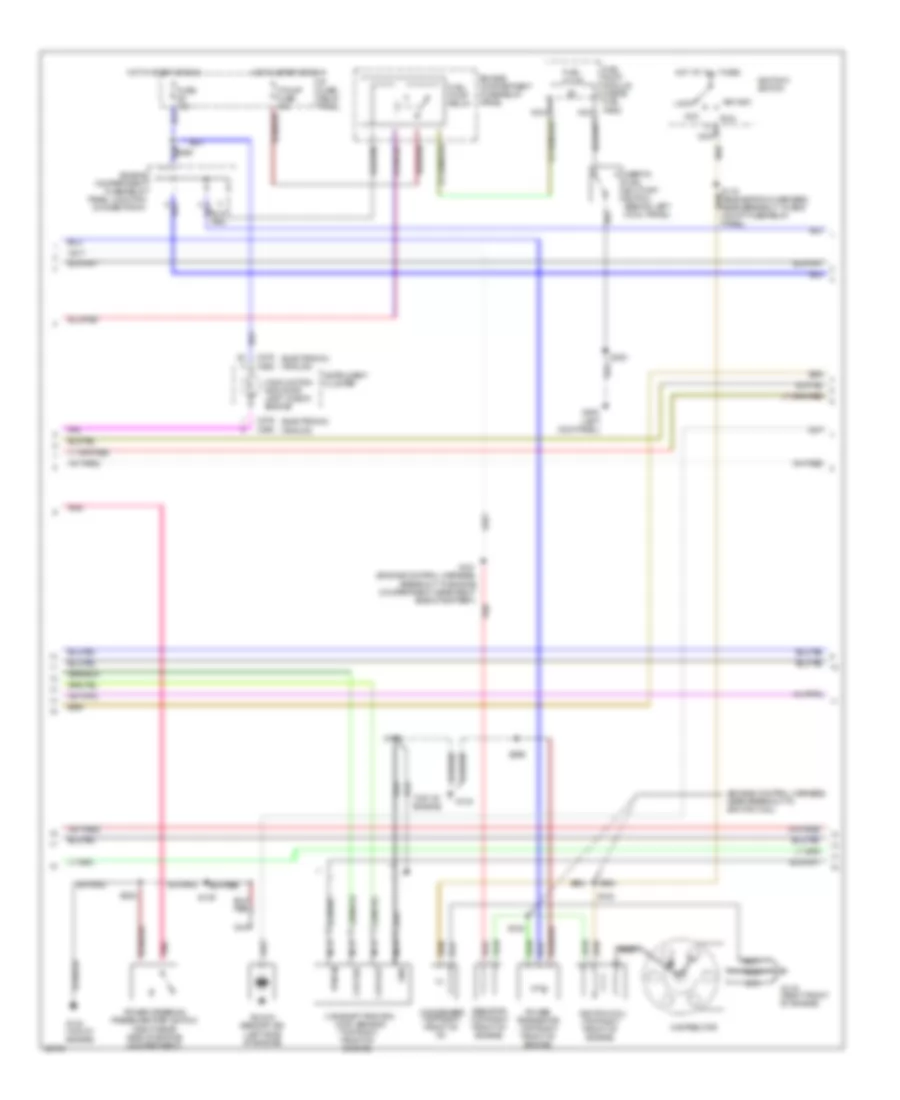 3.0L, Engine Performance Wiring Diagrams (2 of 3) for Mercury Villager GS 1997