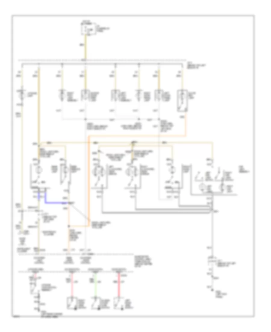 Courtesy Lamps Wiring Diagram for Mercury Villager GS 1997
