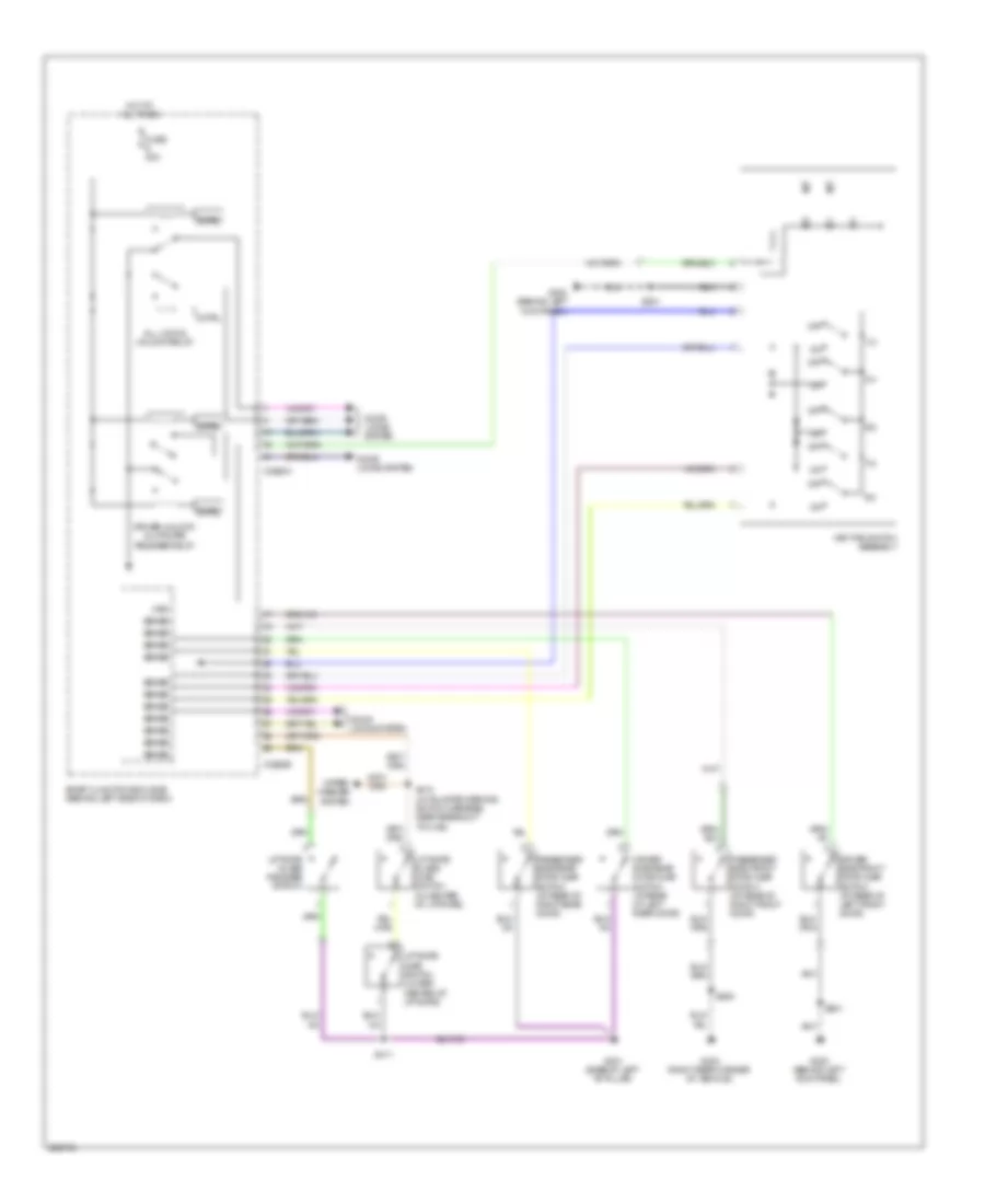 Forced Entry Wiring Diagram for Mercury Mountaineer 2008