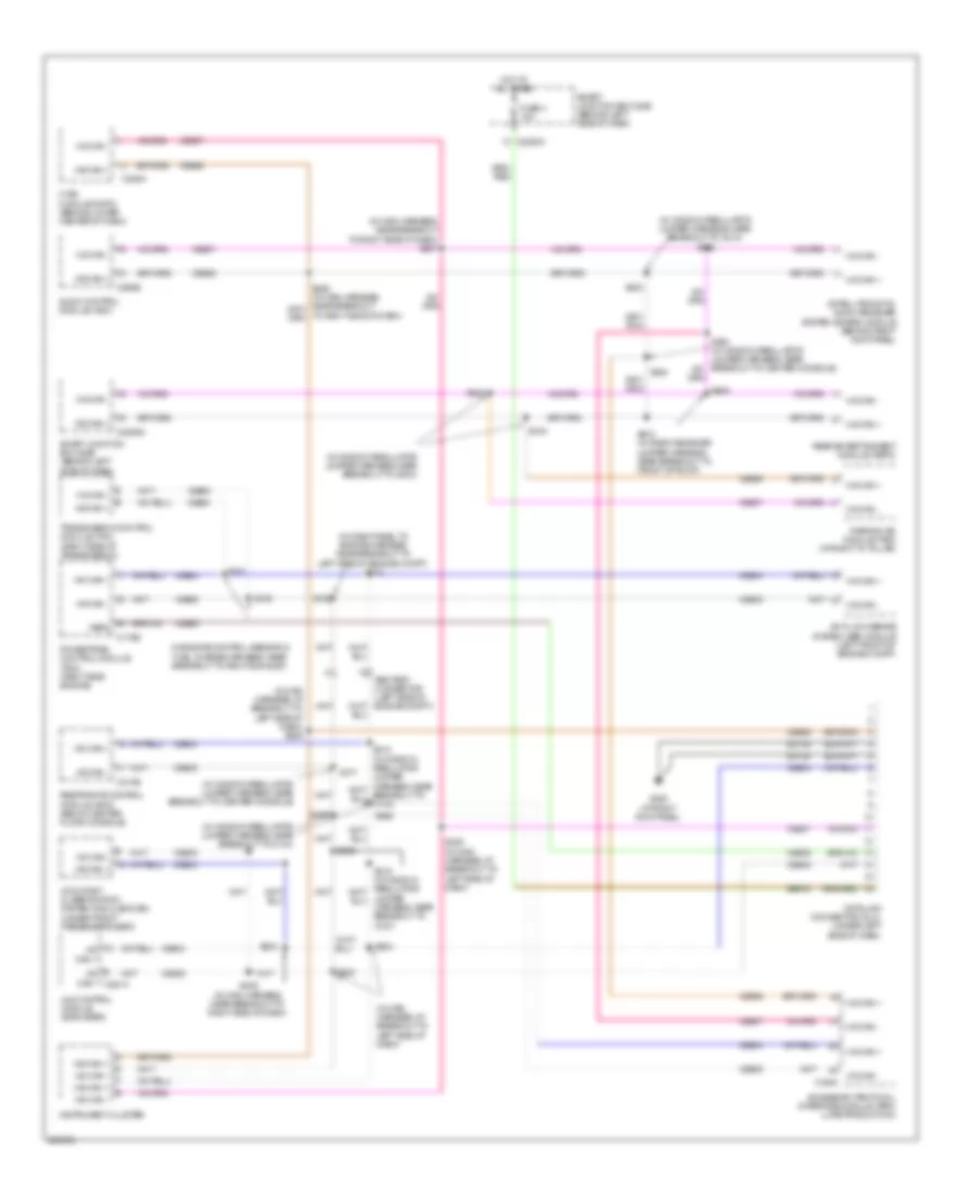 4.6L, Computer Data Lines Wiring Diagram for Mercury Mountaineer 2008