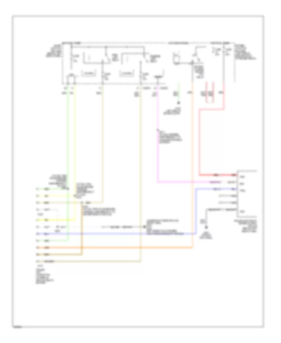 Trailer Tow Wiring Diagram, with Heavy Duty for Mercury Mountaineer 2008