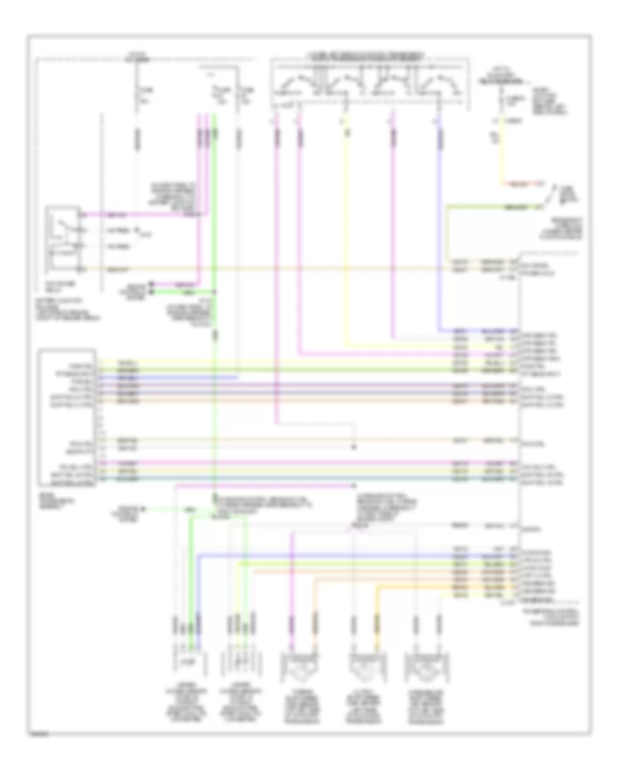 4.0L, AT Wiring Diagram for Mercury Mountaineer 2008