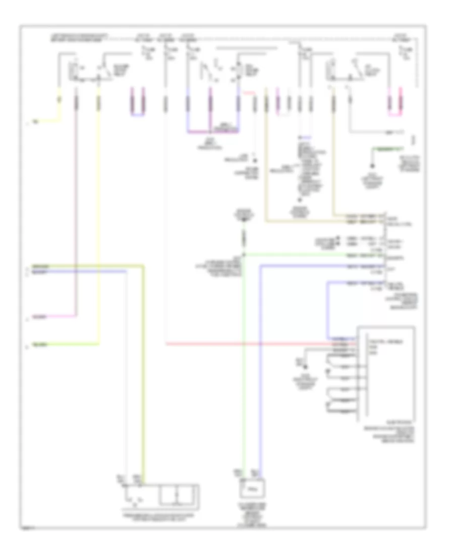 Manual A C Wiring Diagram 2 of 2 for Mercury Sable 2008