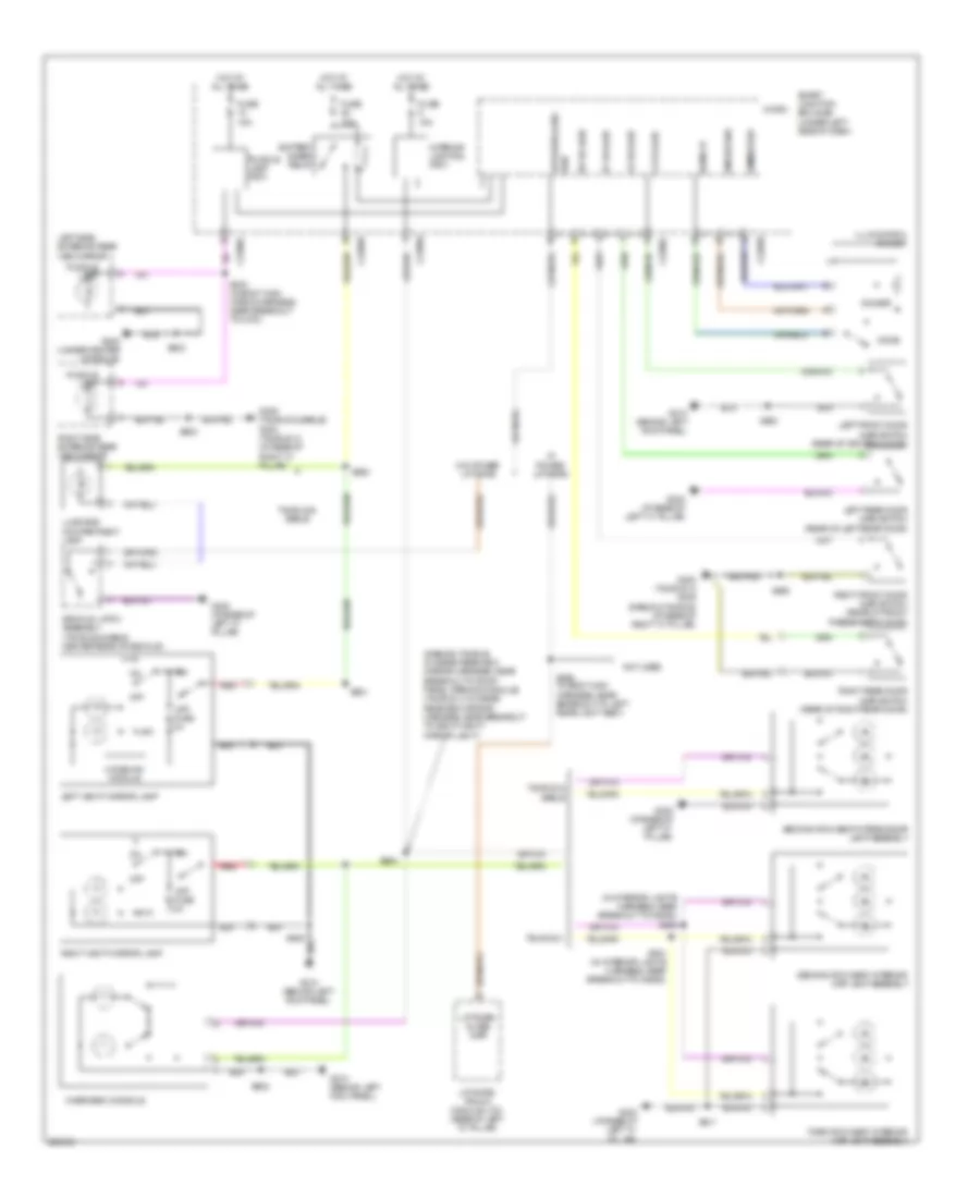 Courtesy Lamps Wiring Diagram for Mercury Sable 2008
