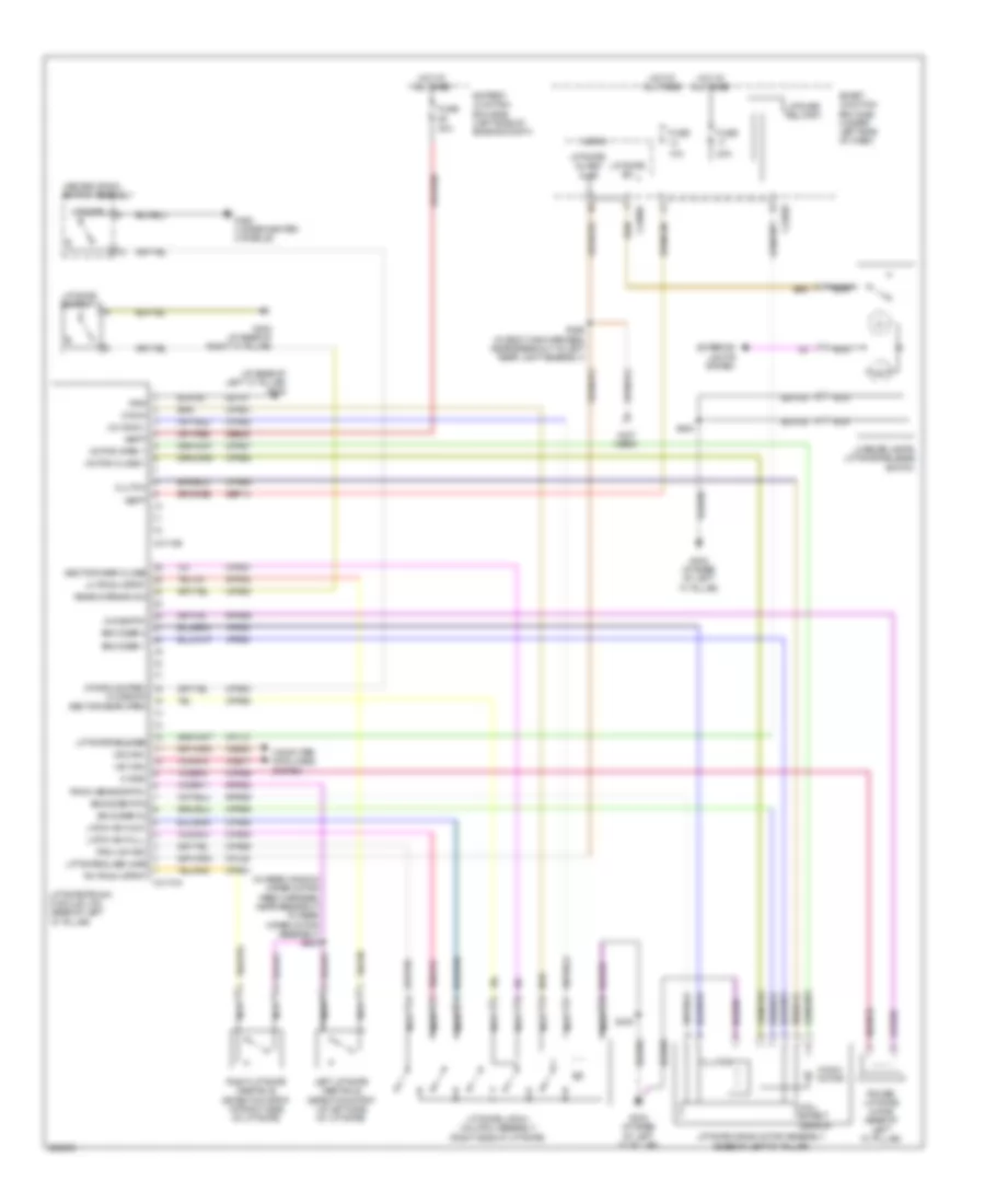 Power Liftgate Wiring Diagram for Mercury Sable 2008