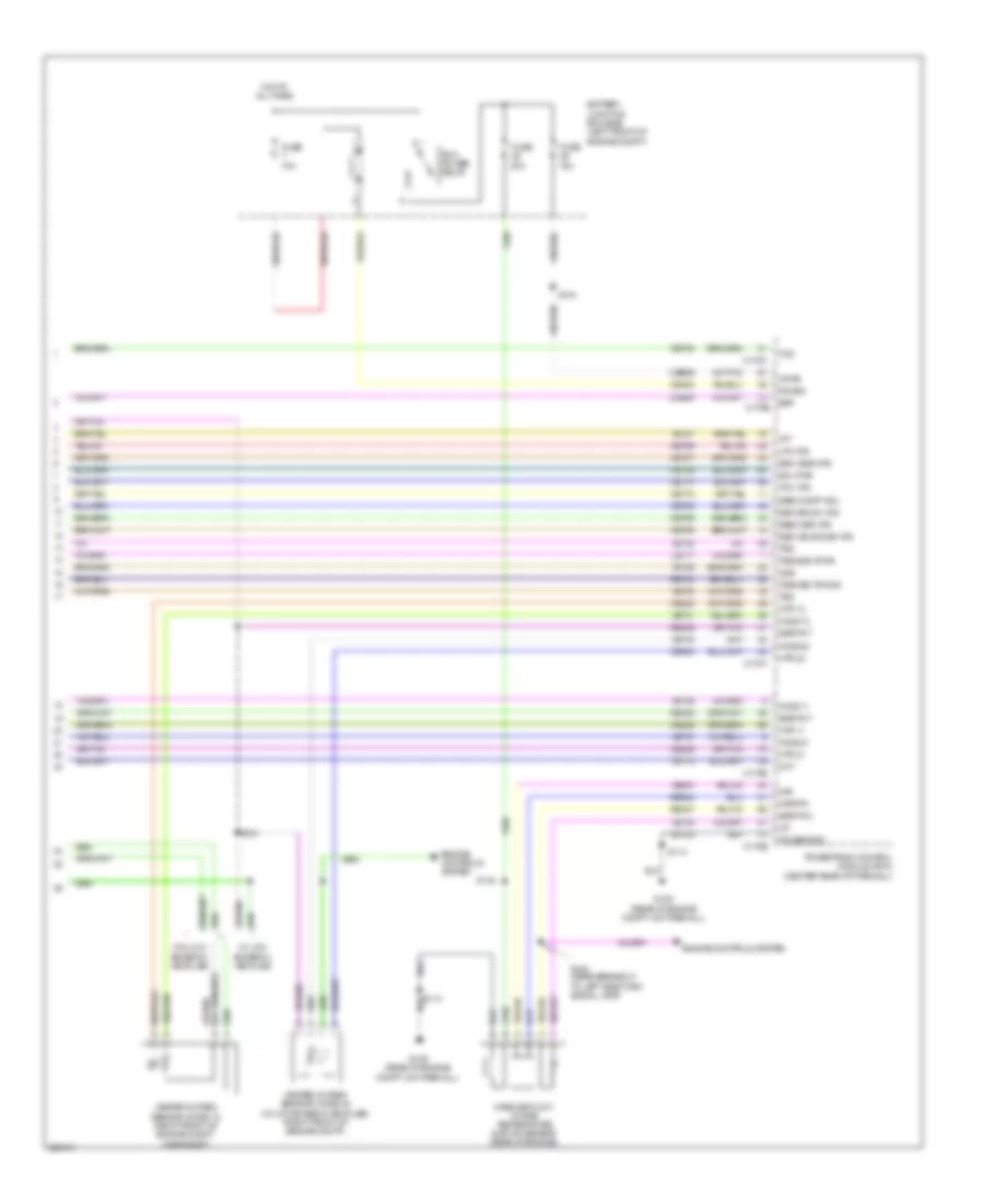 3 0L A T Wiring Diagram 2 of 2 for Mercury Mariner 2009